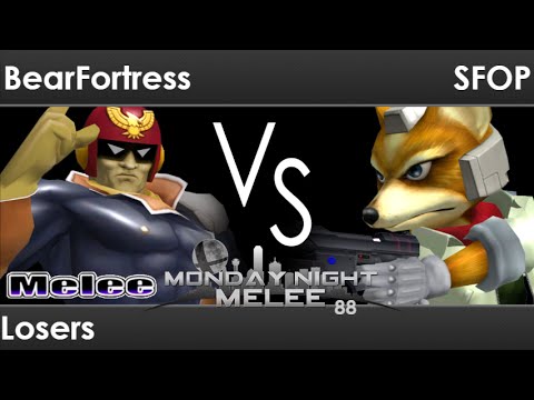 MNM 88 - GLUE | BearFortress (C Falcon) vs AWOL | SFOP (Fox) Losers - Melee
