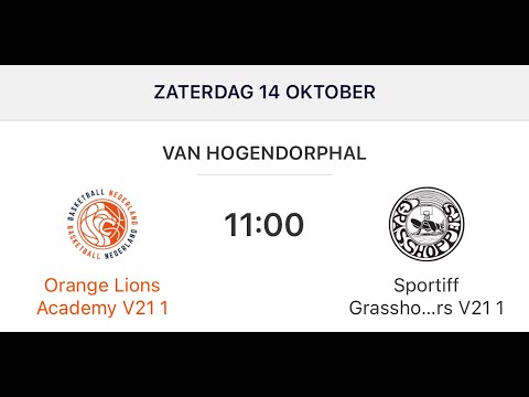 Orange Lions Academy V21 vs Grashoppers V21 | 14-10-2023