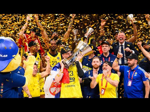 FINAL Seconds of the 2025 Final Four | FENERBAHCE Celebrations I Fenerbahce vs AS Monaco