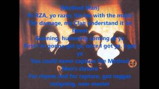 Wu-Tang Clan - Shame on a nigga (lyrics)