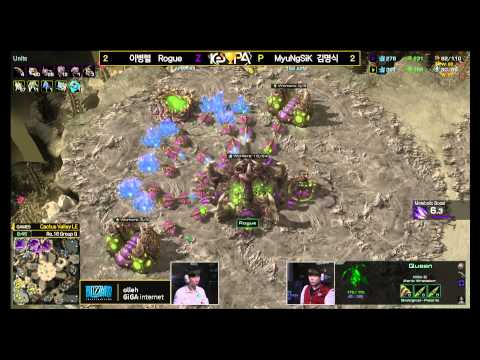 [KeSPA Cup] Rogue vs MyuNgSiK RO.16 Group G set5 -EsportsTV, Starcraft 2