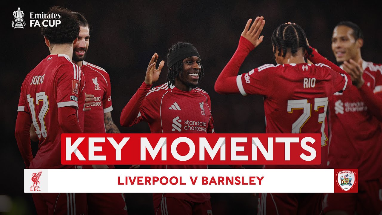 Liverpool vs Barnsley Highlights