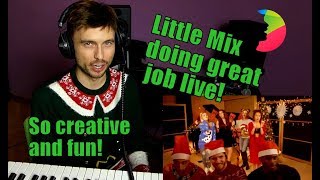 Vocal coach Yazik REACTS to Little Mix - Christmas Baby Please Come Home