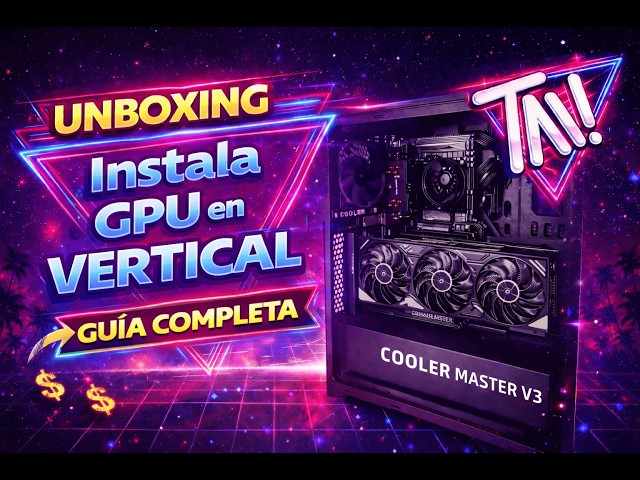 Vídeo relacionado con GLOTRENDS Soporte Vertical GPU PCIe 5.0 de 2 Ranuras, Listo para RTX 5090(Ti) / RX 9070(XT), para instalación en Panel de 7 Ranuras PCIe/PCI Totalmente Abierto