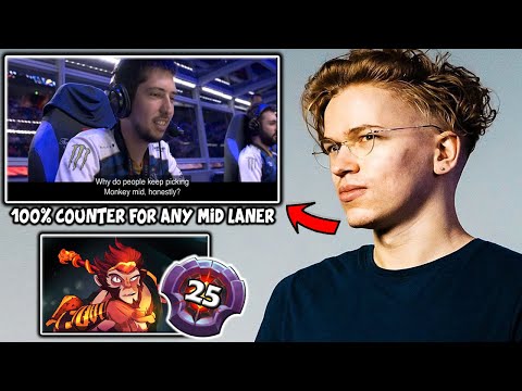 Why TOPSON keep picking Monkey King mid? - GODSON MODE - Watch and Learn! DOTA 2