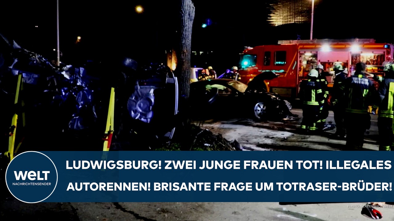 LUDWIGSBURG: Zwei junge Frauen tot! Illegales Autorennen! Die brisante Frage um die Totraser-Brüder!