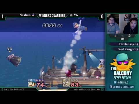 PM @ the Balcony 71 - Winners Quarters ft. VG (Zelda) VS Nashun (Mario)
