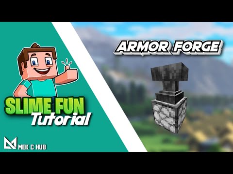 #04 MINECRAFT : Slimefun Tutorial | Basic Machine ➡️ [ Armor Forge ]