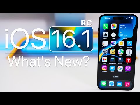 iOS 16.1 RC is Out! - What's New?