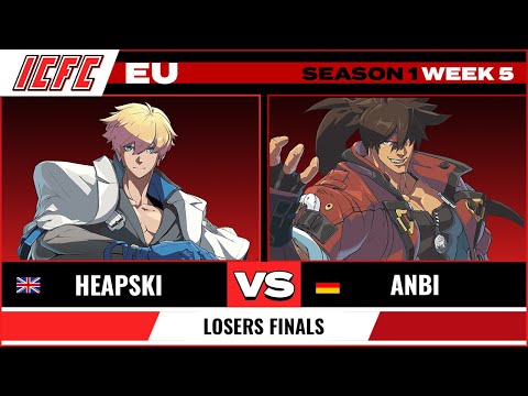 Heapski (Ky) vs AnBi (Sol) Losers Finals - ICFC GGST EU: Season 1 Week 5