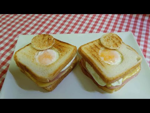 Cómo hacer un delicioso sandwich con huevo en 5 minutos