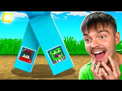 ZBUDOWAŁEM DOM w ŚRODKU NOGI OLKA w Minecraft!