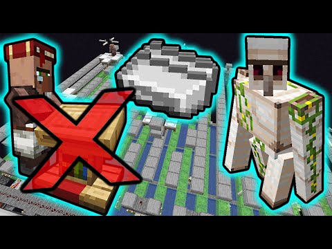 NEW Minecraft Iron Farm in description! Video