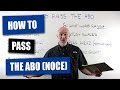 How To Pass The ABO (NOCE) Optician Exam