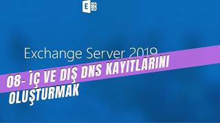 08- Exchange iç ve Dış Dns Kayıtlarını Oluşturmak