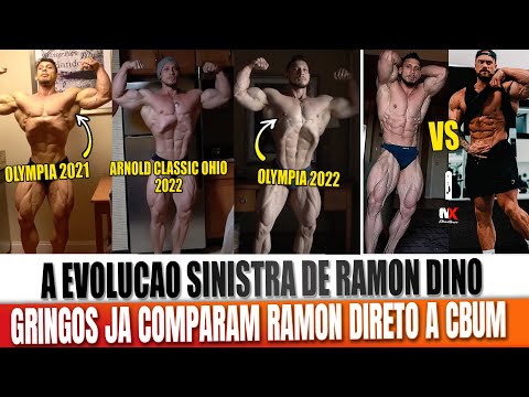 A EVOLUCAO INSANA DE RAMON DINO! MIDIA GRINGA JA COMPARA RAMON DIRETAMENTE A CBUM! E O RUFF DIESEL?