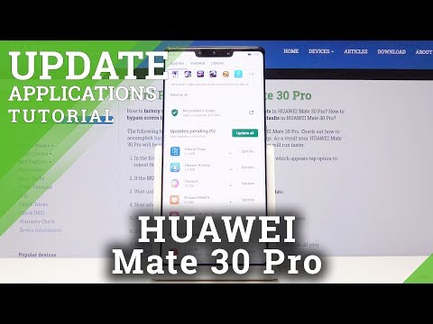 How to Update Apps in HUAWEI Mate 30 Pro - Install Latest App Version
