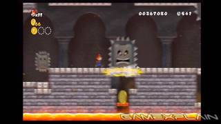 New Super Mario Bros. Wii Level 1 Castle 2 Star Coins