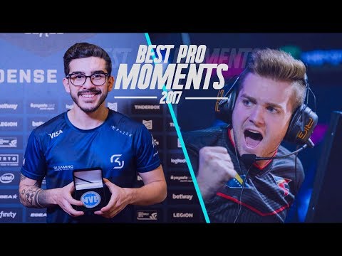 CS:GO - BEST PRO MOMENTS! 2017 (Flickshots, Crazy Clutches, Inhuman Reactions, ACEs, Best Frags)
