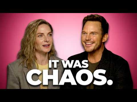 Chris Pratt & Rebecca Ferguson on What Filming Mercy Was Really Like
