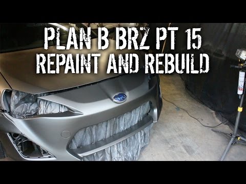 Plan B BRZ Pt 15 - Repaint And Install More Rocket Bunny!