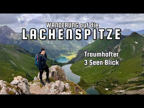 Traumhafte Wanderung vom Vilsalpsee auf die Lachenspitze - Tannheimer Tal