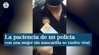 Detención por no llevar mascarilla