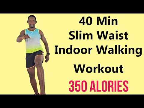 45 Minute Intense Running Workout at Home for Slimming 400 Calories