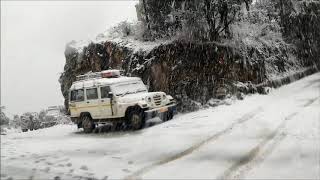 Yesterday Snow Fall Madhmanley And Lacher ( Pithoragarh Uttarakhand )