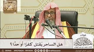[249] هل الساحر يُقتل كفرًا أو حدًّا؟ - صالح الفوزان