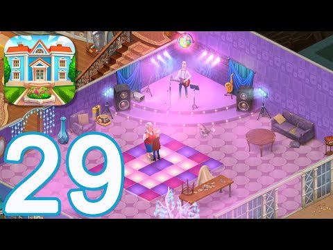 HOMESCAPES Story Walkthrough Gameplay #29 - Party Room - Day 2 (iOS, Android)