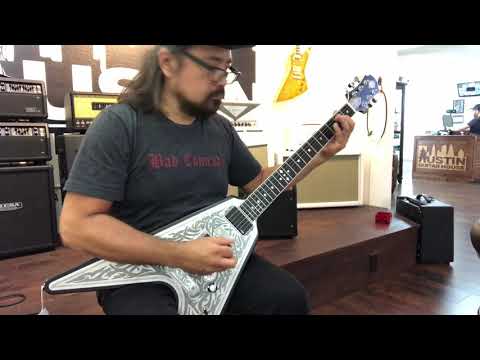 Zemaitis GZV500MF TT1 MBK Matte Black *Video* | Reverb