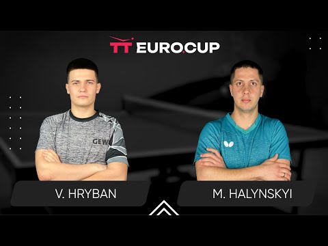 11:00 Vadym Hryban - Mykola Halynskyi 11.11.2025 TT Euro.Cup Ukraine Elite. TABLE 3