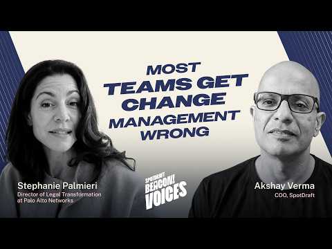 EP 18: The Future of Legal Operations: AI, Change Management & Leadership | Stephanie Palmieri