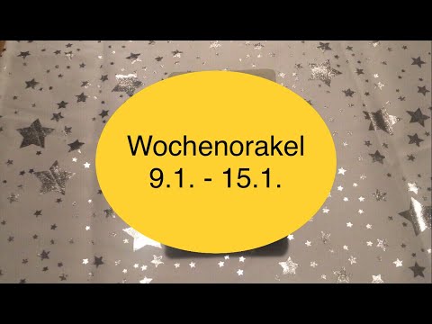 Wochenorakel vom 9.1. - 15.1.2023