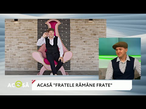 Valentin Nica, despre povestea fotoliului roz şi a videoclipului la piesa "Fratele rămâne frate"