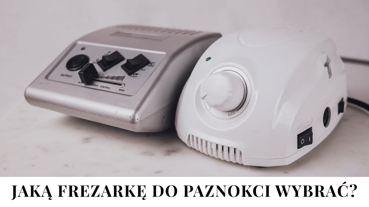 JAKĄ FREZARKE DO PAZNOKCI WYBRAĆ 🤔 Test popularnych frezarek Activ JD500 i Marathon 3 Champion