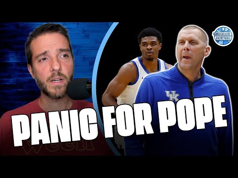 It is PANIC TIME for Mark Pope and Kentucky | Wildcats get blown out by Gonzaga