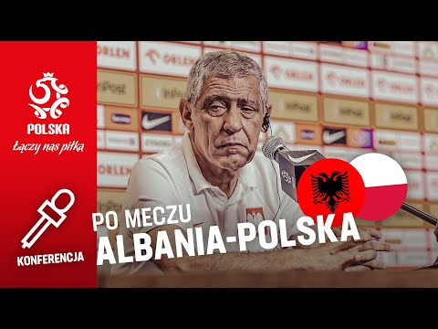 FERNANDO SANTOS PO MECZU Z ALBANIĄ. Oficjalna konferencja prasowa
