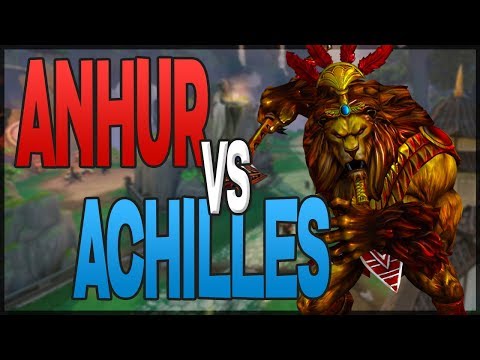 ANHUR VS ACHILLES | RANKED DUEL - ROAD TO MASTER | SMITE BR