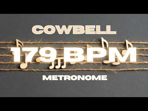 179 BPM - Cowbell Metronome
