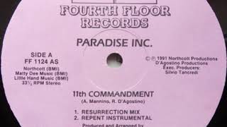 Paradise Inc. ‎– 11th Commandment (Repent Instrumental)