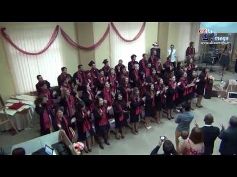 Stire AOTV - Mapamond crestin 2013 - Absolvire Scoala Biblica Cristos pentru Romania Cluj - mai 2013