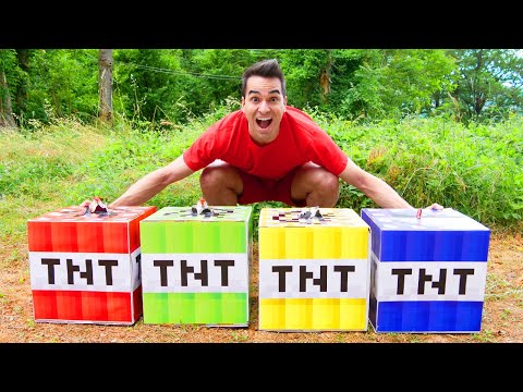 USO LE TNT DI MINECRAFT NELLA VITA REALE