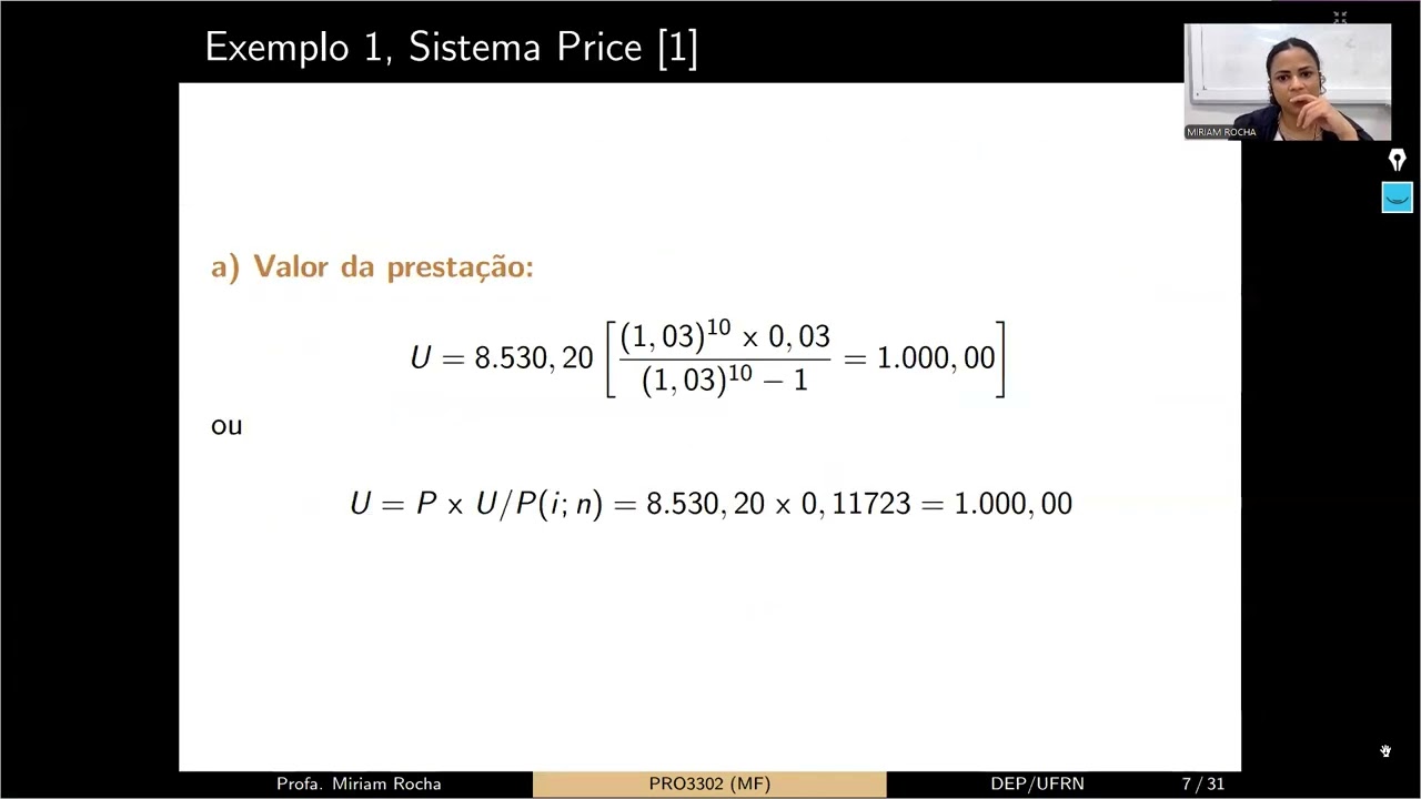 Sistemas de Amortização: PRICE, SAC e SAM