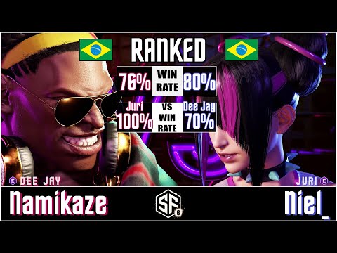 SF6 - Namikaze (Dee Jay) vs Niel_ (Juri) in Street Fighter 6