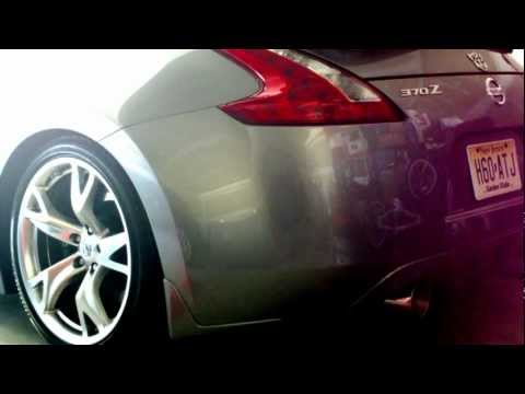 370Z K&N Typhoon Air Intake & GT HAUS Full Exhaust