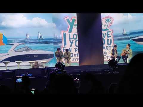 190127 【opening Krist Singto  OFFGUN TAYNEW】 Y I LOVE YOU FANPARTY 2019