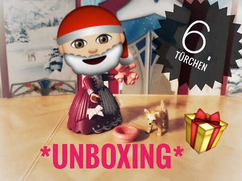 Adventskalender öffnen 6. Türchen NIKOLAUS - Playmobil 9485
