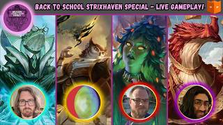 Back to School, Secrets of Strixhaven Live commander game play special